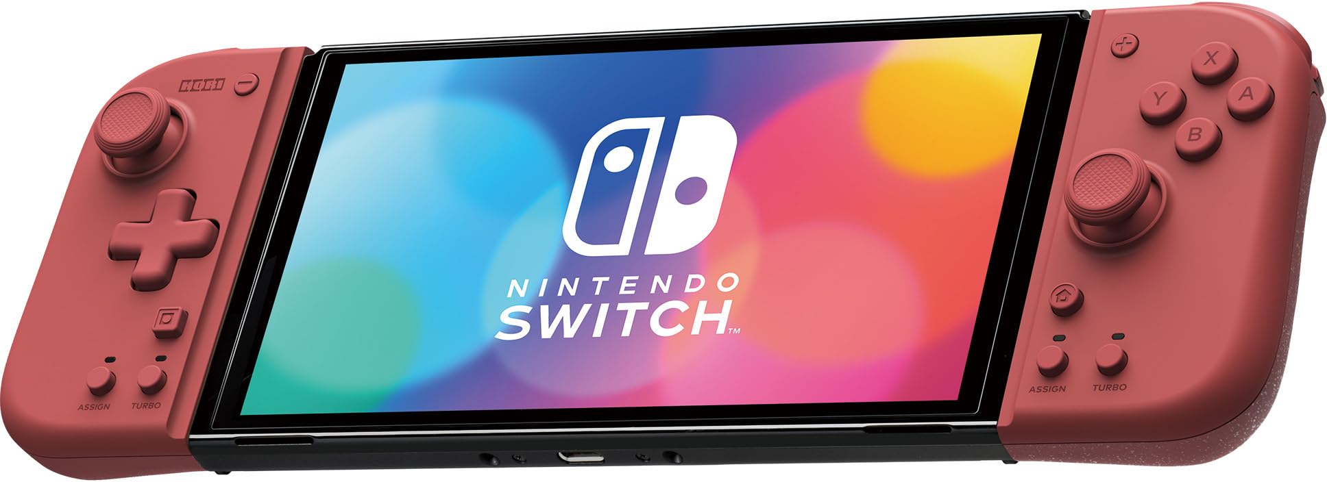 Hori Split Pad Compact (rouge pêche), Nintendo Switch Hori Split Pad Compact (rouge pêche), Nintendo Switch
